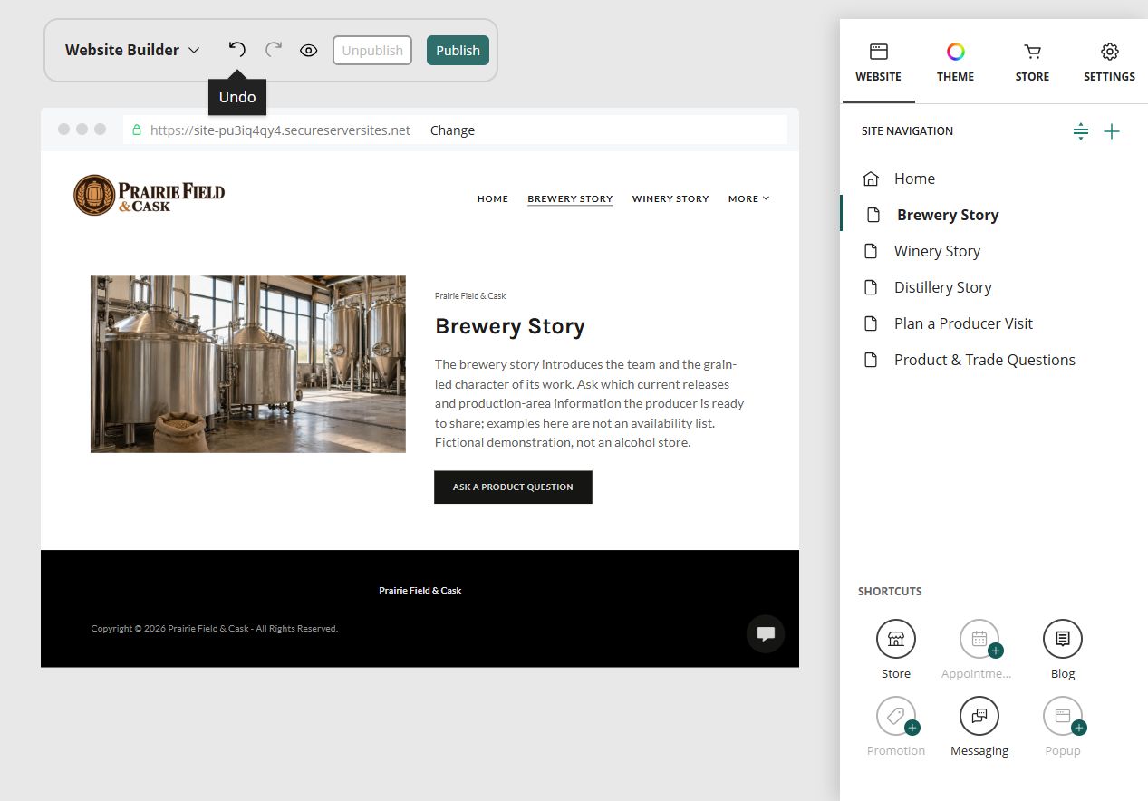Editor · navigation