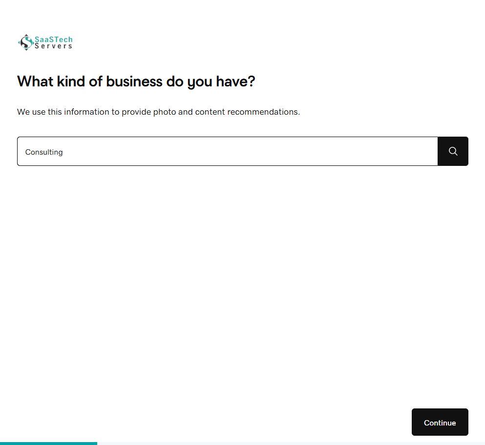 Confirm the consulting category