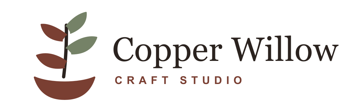 Copper Willow Craft Studio example company logo