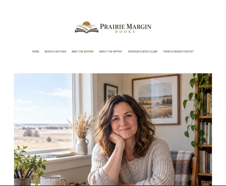 Finished Meet the Author example