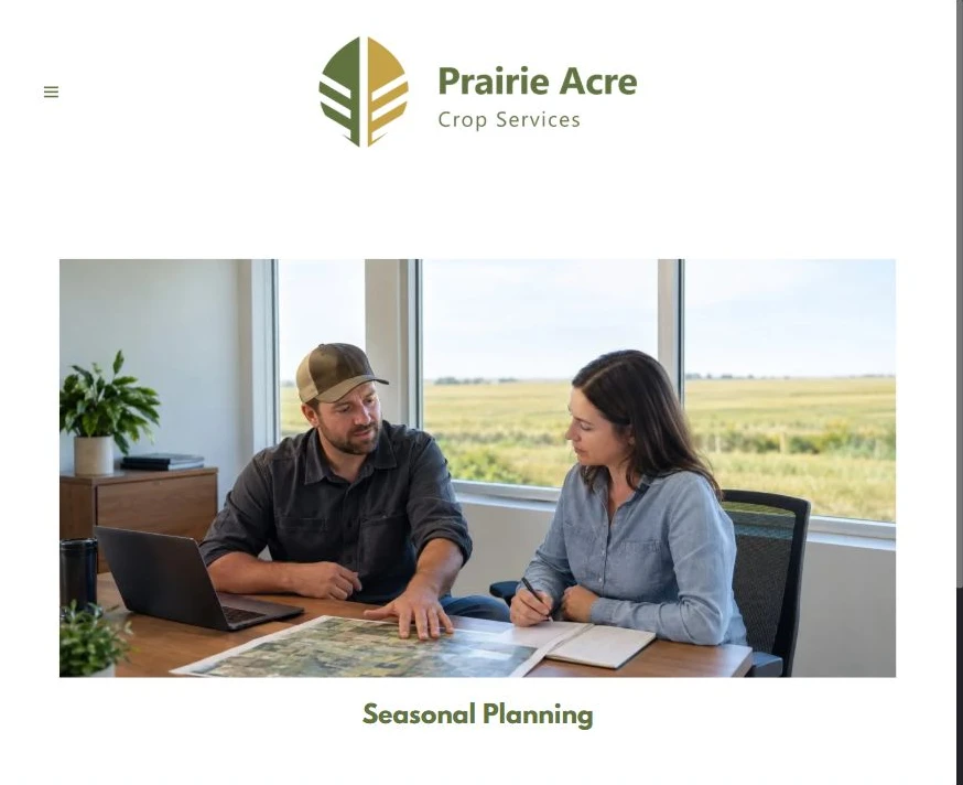 Finished Seasonal Planning example