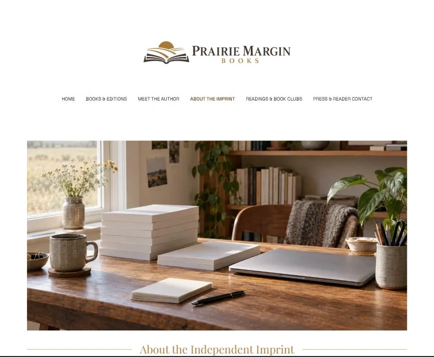 Finished About the Independent Imprint example