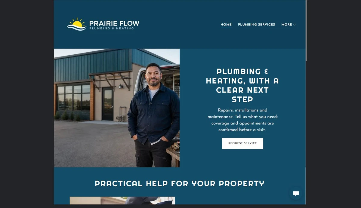 Finished Home example — privacy-cropped excerpt
