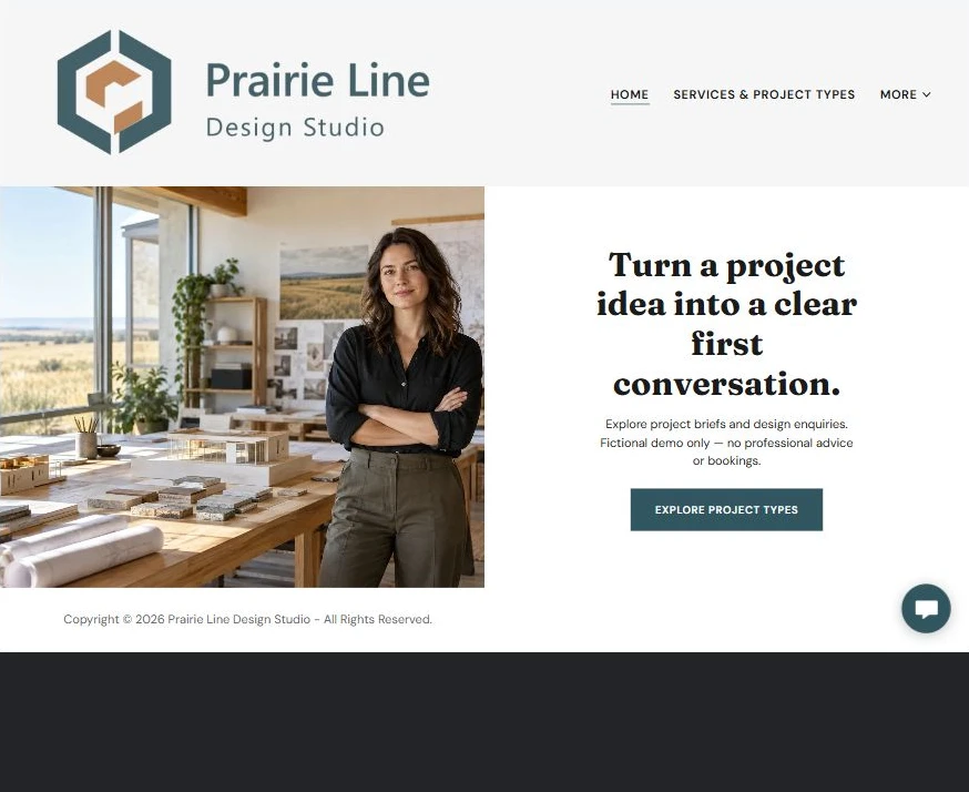 Captured first-screen Home example — privacy-cropped excerpt