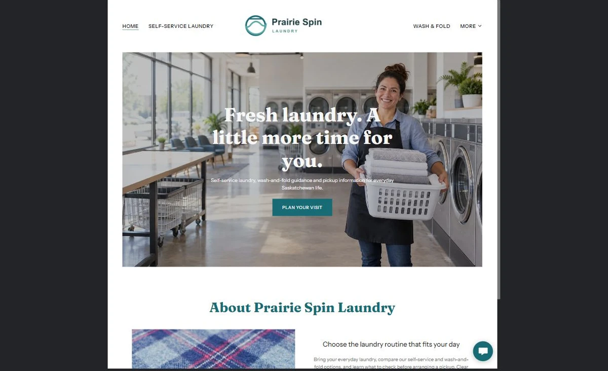 Finished Home example — privacy-cropped excerpt