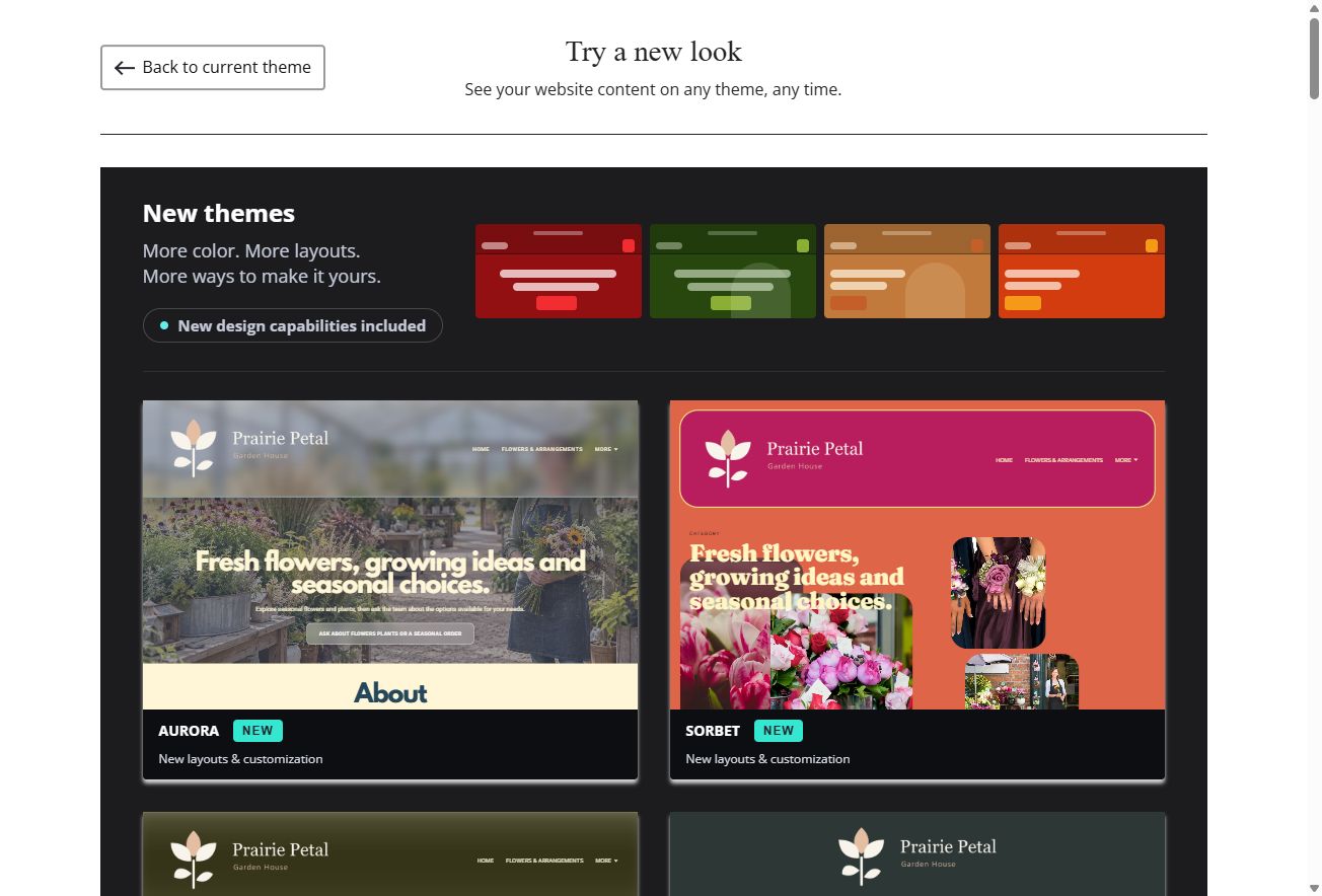 New themes 01 — light logo