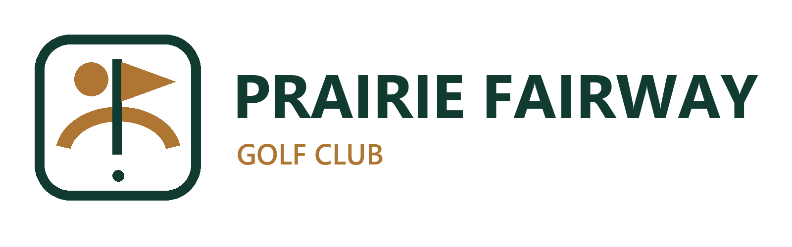 Prairie Fairway Golf Club example company logo