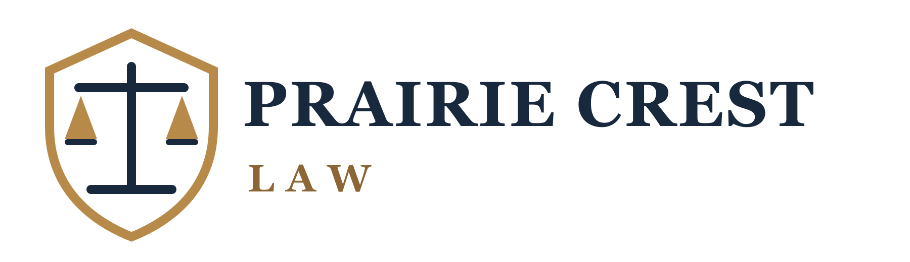 Prairie Crest Law example company logo