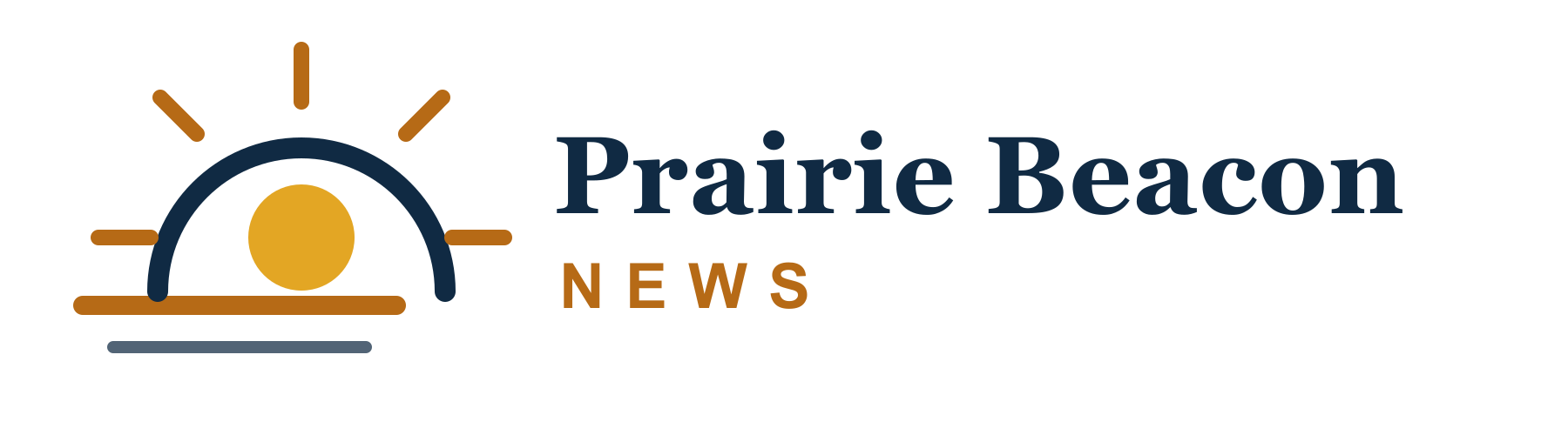 Prairie Beacon News example company logo