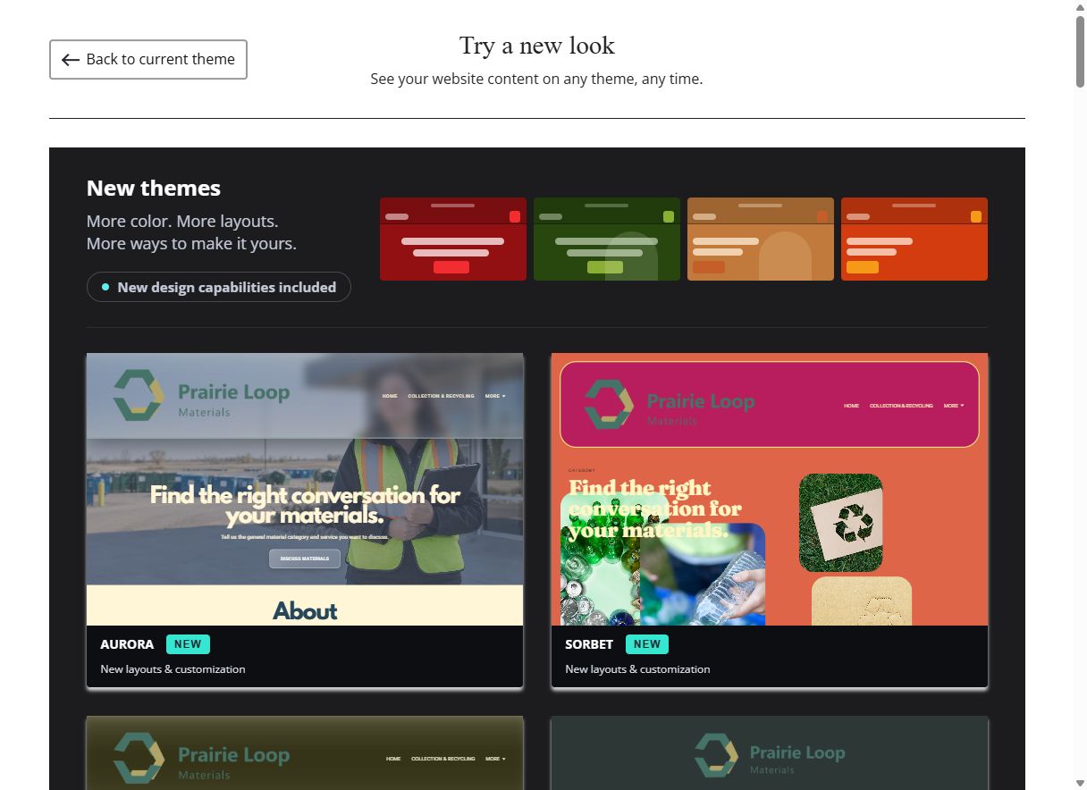 New Themes 1